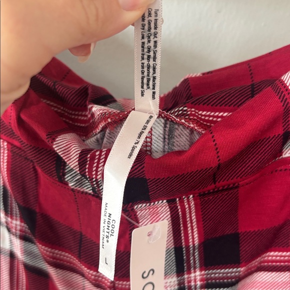 Soma Cool Nights Plaid Pajama Set - Picture 7 of 7